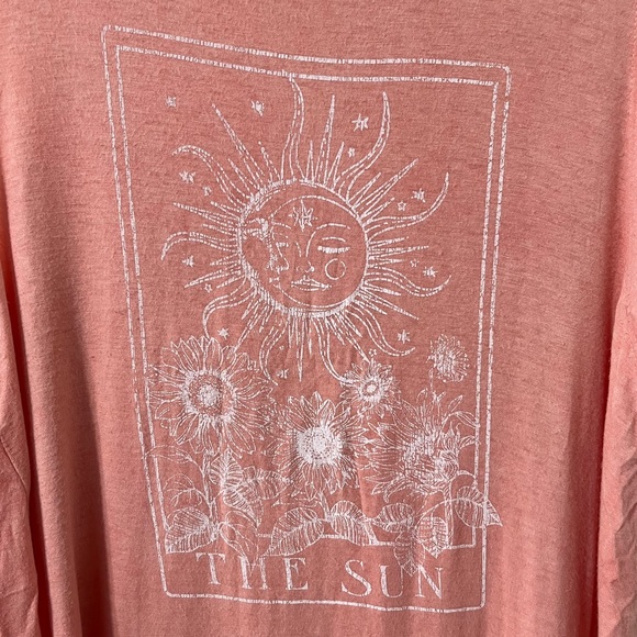 Homegirl Society Pink Graphic Sleeveless Tank Top Size Large - Picture 3 of 7